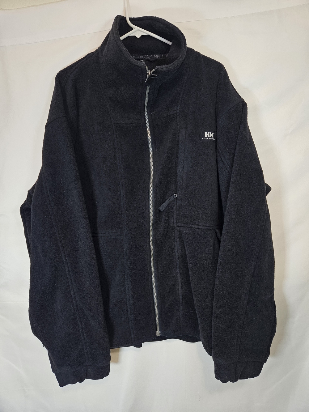 Helly Hansen Vintage Black Full-Zip Fleece Jacket